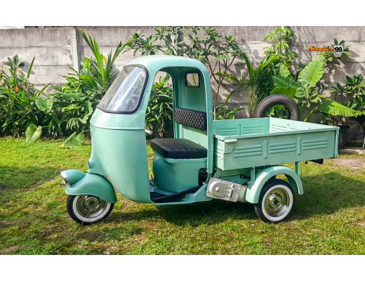 Ape Bajaj Pickup Classic Mint Green Edition Ape Bajaj Pickup Classic Mint Green Edition